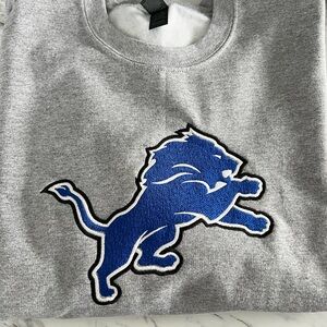Detroit Lions Gray Sweatshirt